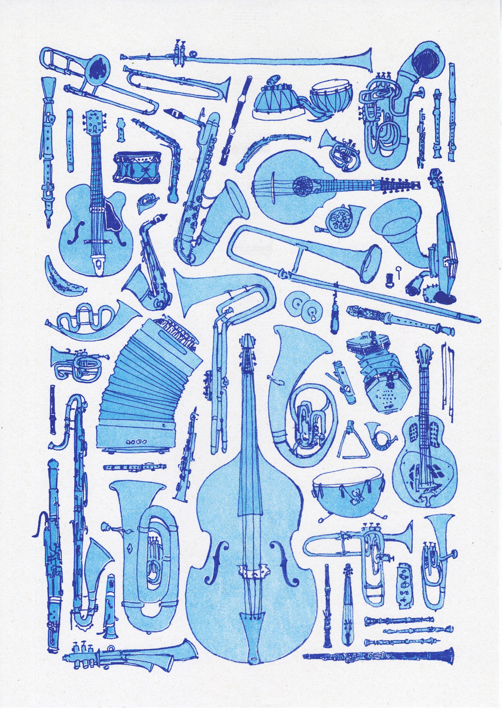 A3 riso poster A3 riso poster