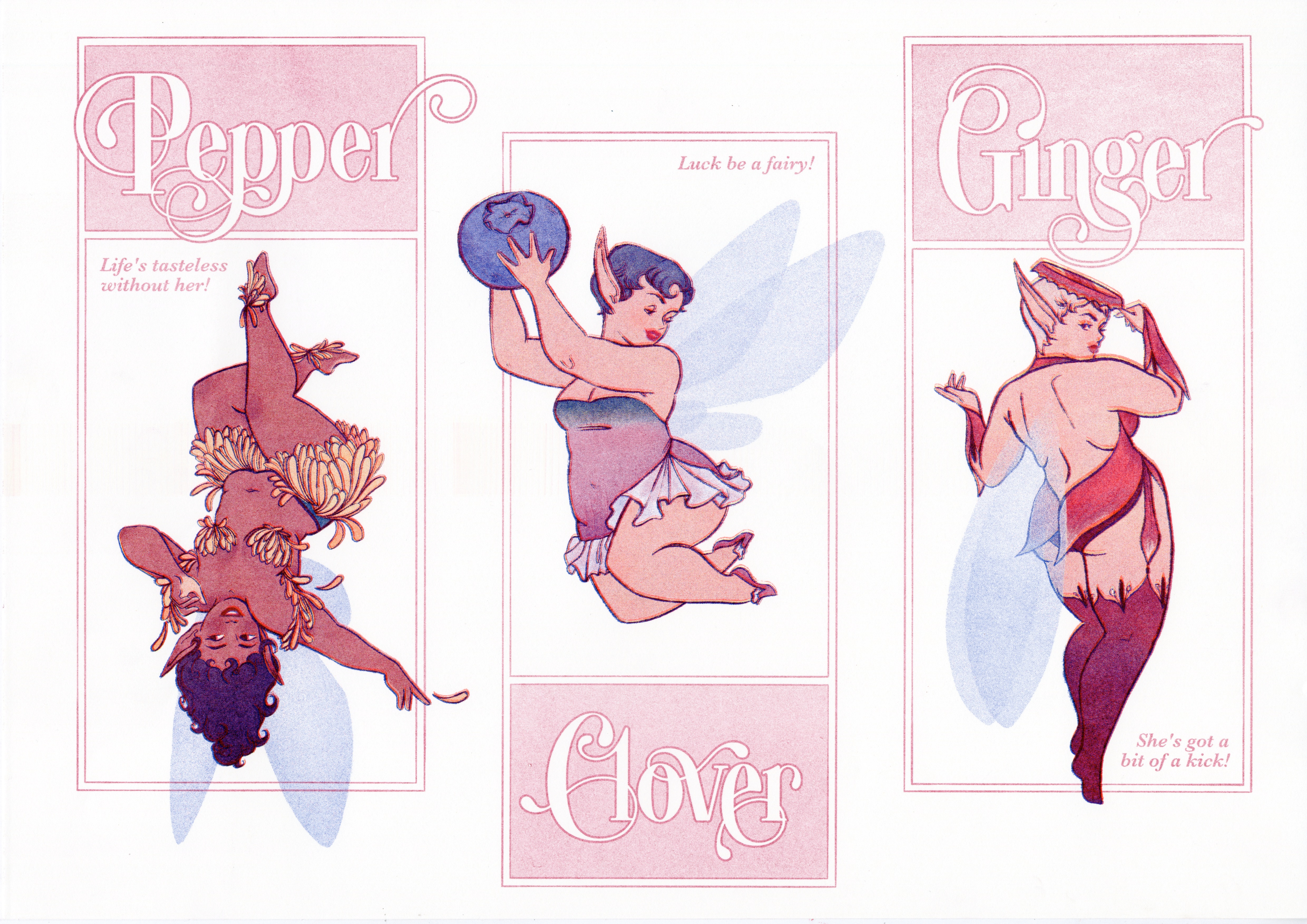 Pepper, Clover, and Ginger Pepper, Clover, and Ginger
