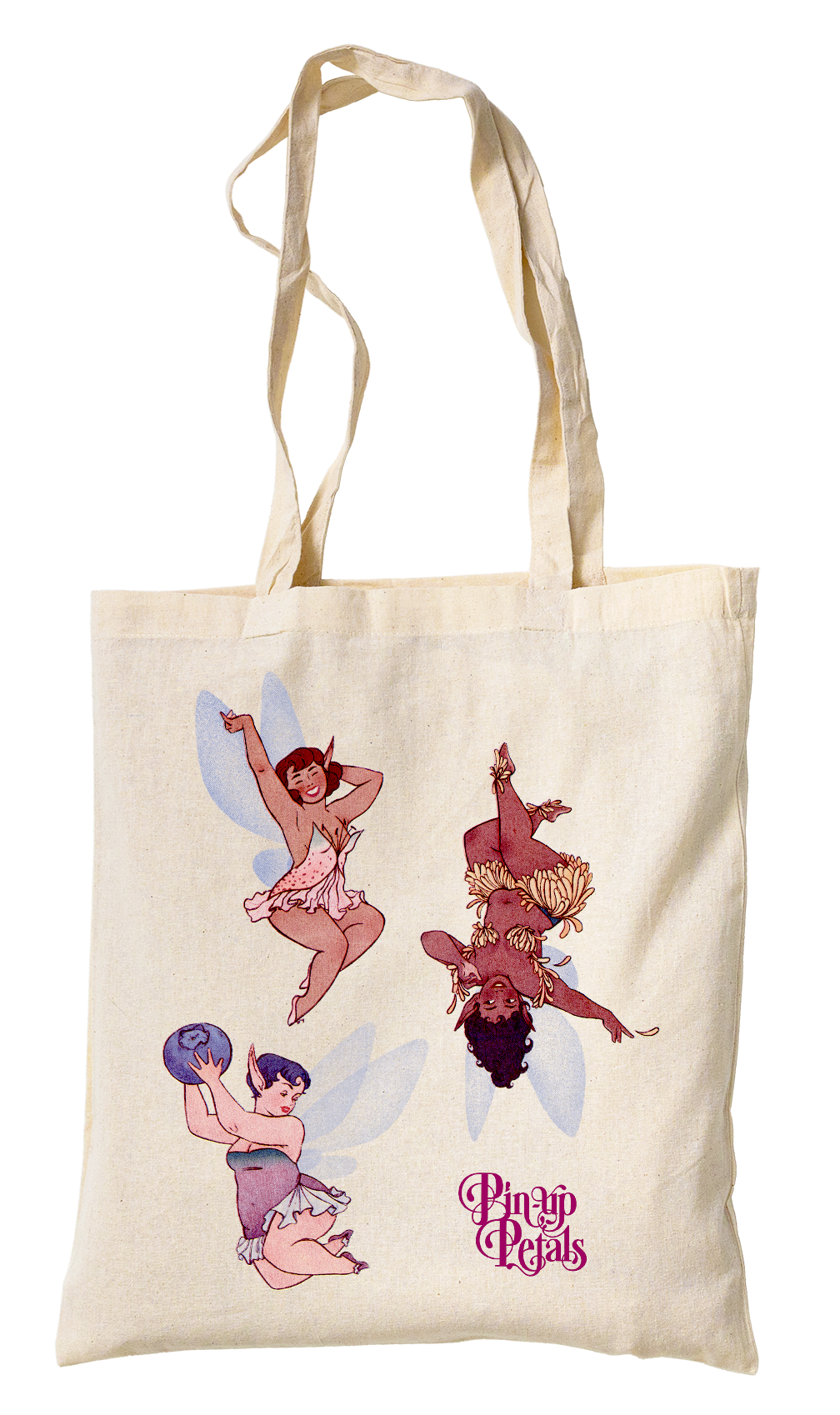 Pin-up Petals tote bag Pin-up Petals tote bag